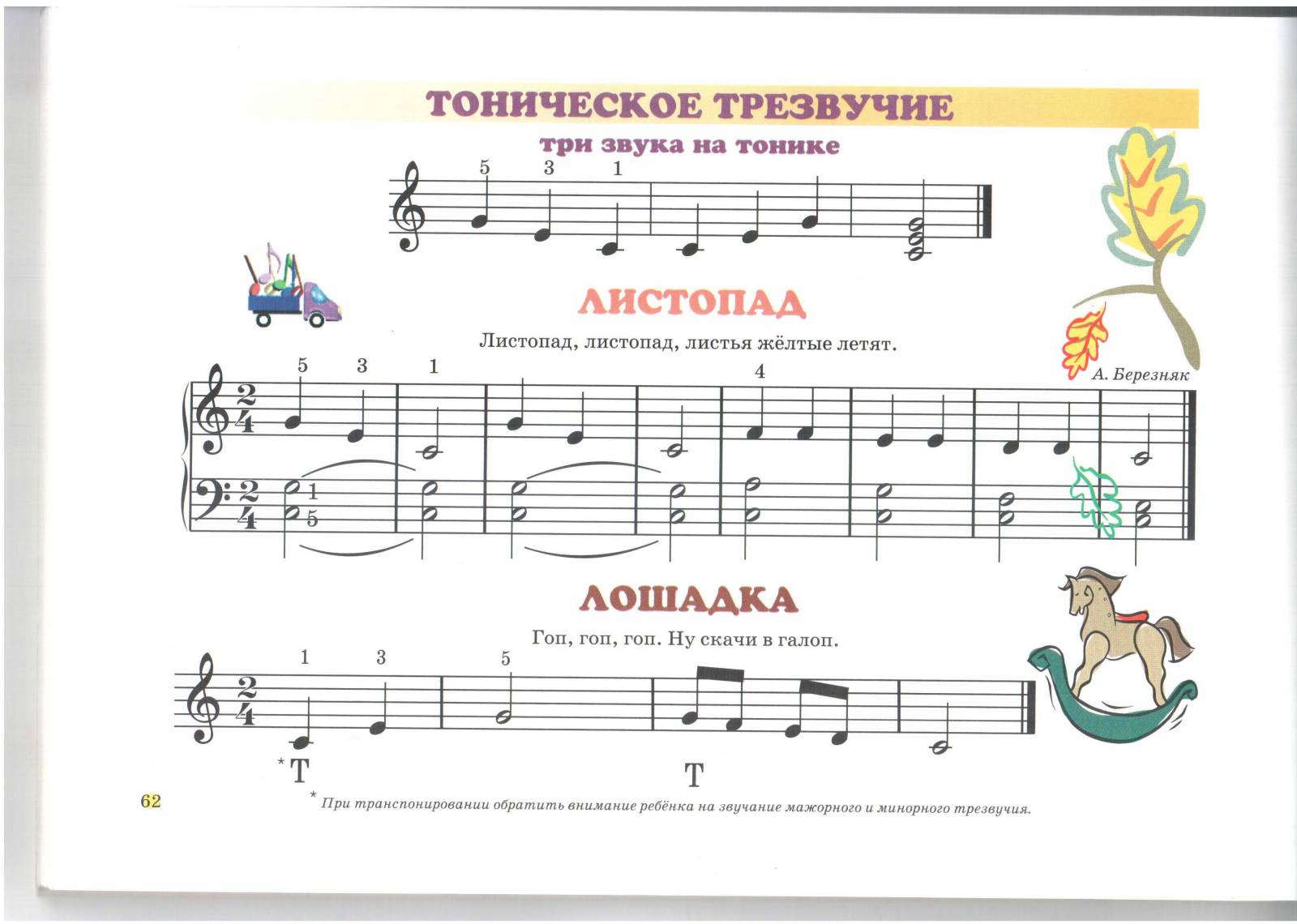 тоническое трезвучие соль минор